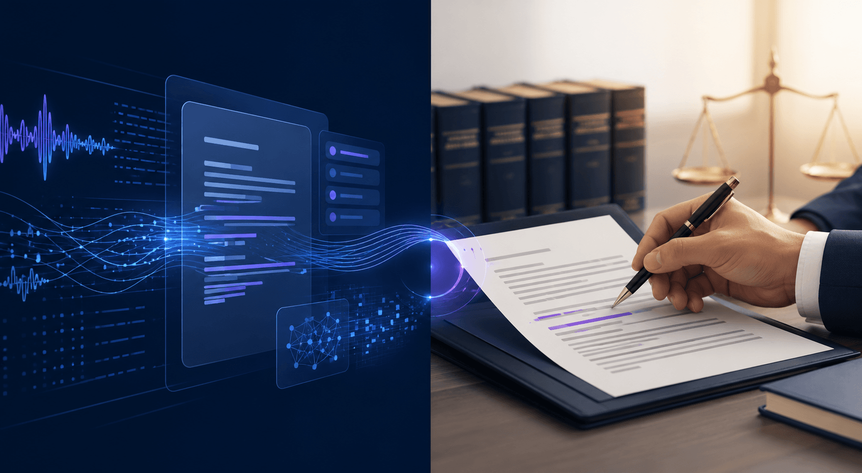 AI and human collaboration in court transcription — Scribie